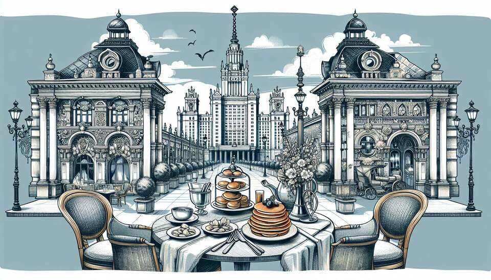 Лучшие рестораны Москвы с блинами и русской кухней>