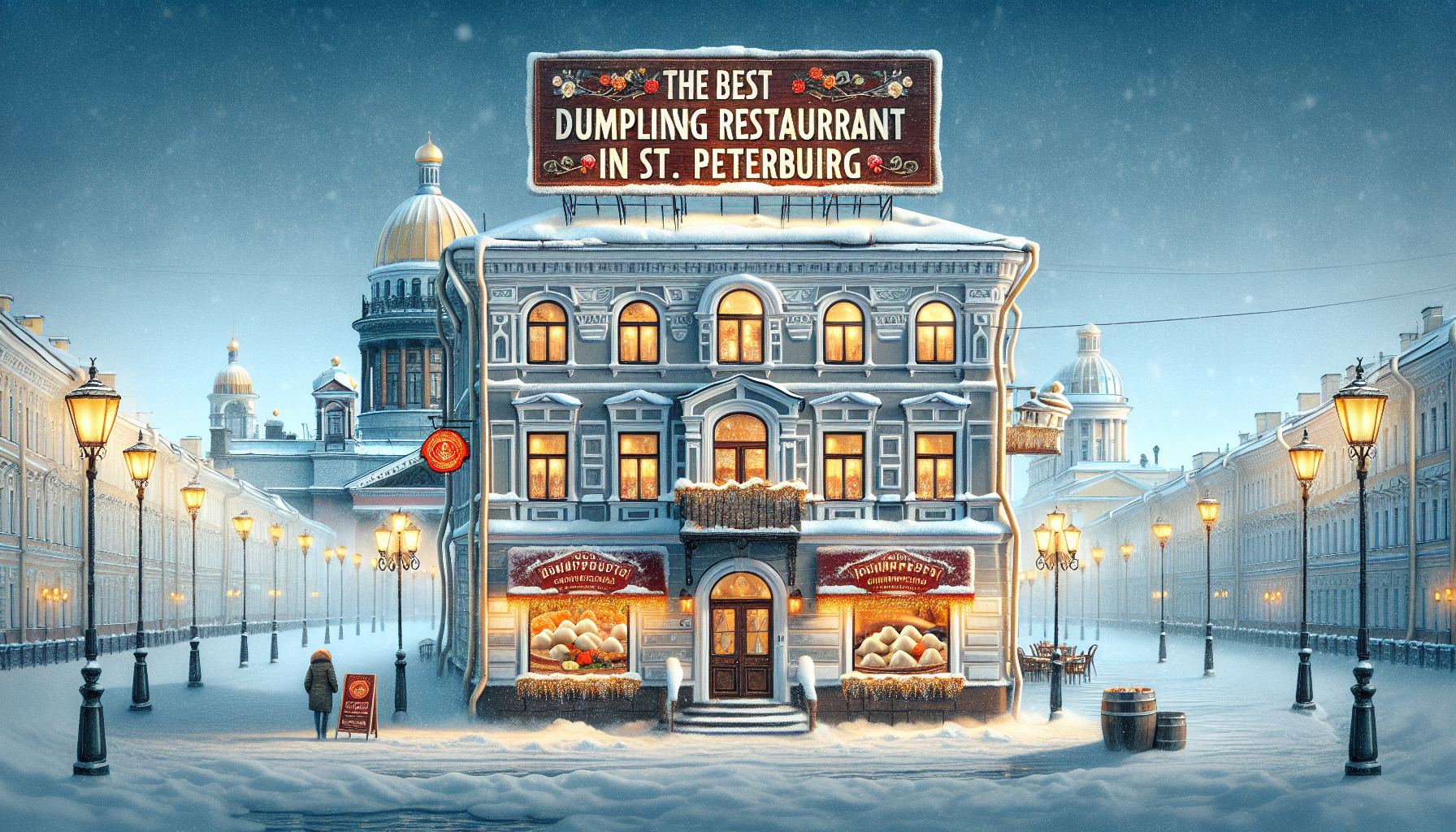 Лучшая пельменная в Санкт-Петербурге