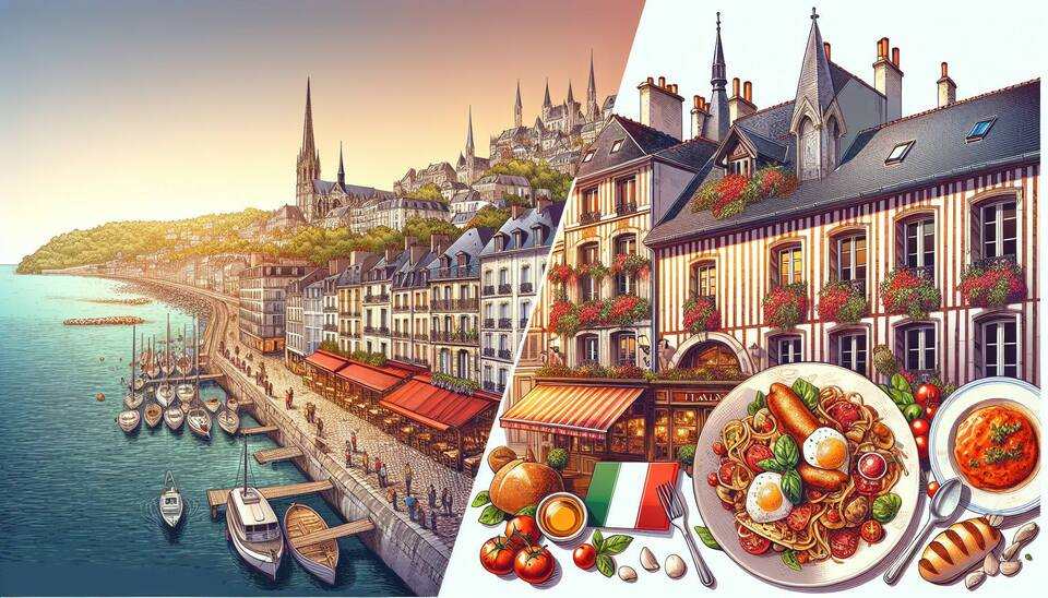 Découvrez les meilleurs restaurants italiens à Rouen!>