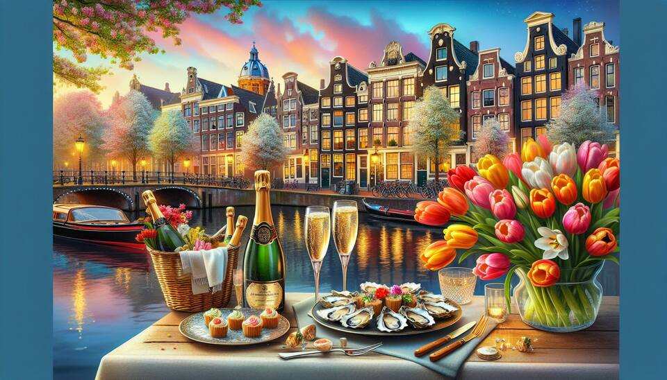Top Amsterdam Spots: Indulge in Oysters & Champagne>