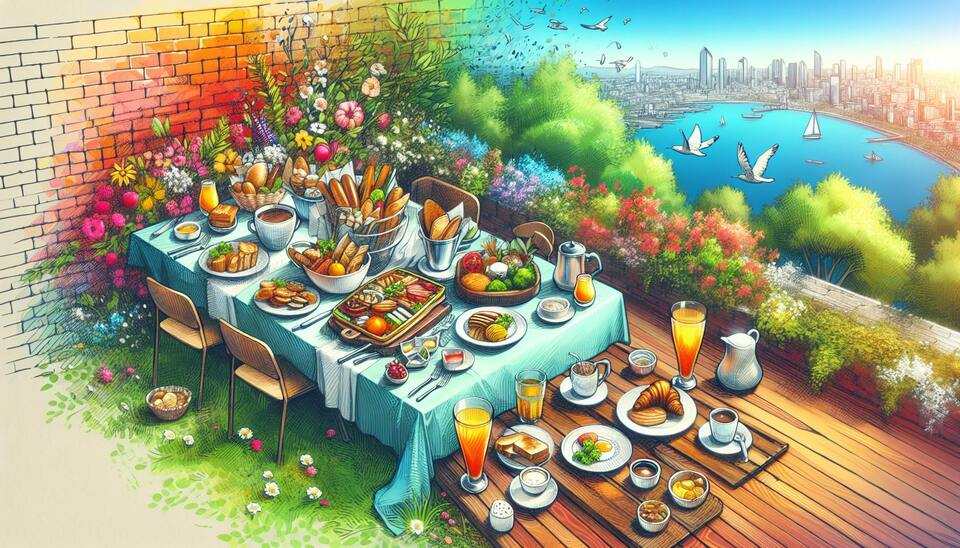Ankara'da Muazzam Brunch ve Açık Hava Mekanları>