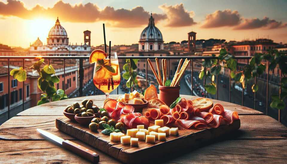 Savor Italian Aperitivo Delights in Rome's Finest Spots>