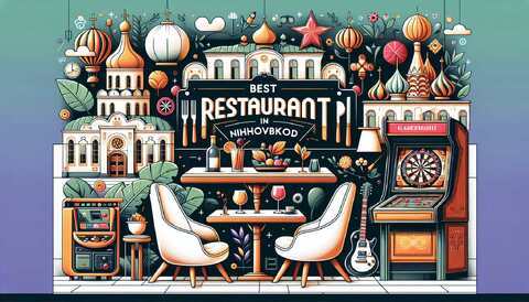 Лучшие рестораны в Нижнем Новгороде: стульчик, игровая зона