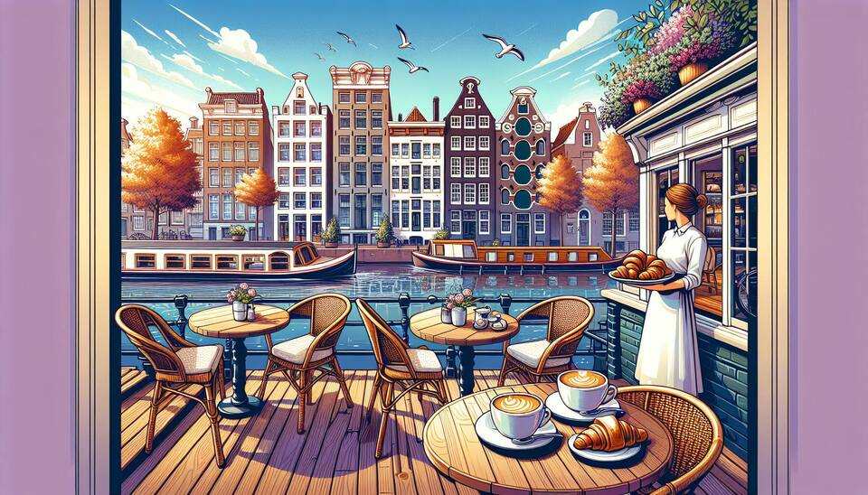 Geniet van Koffie en Croissants in Amsterdam!>