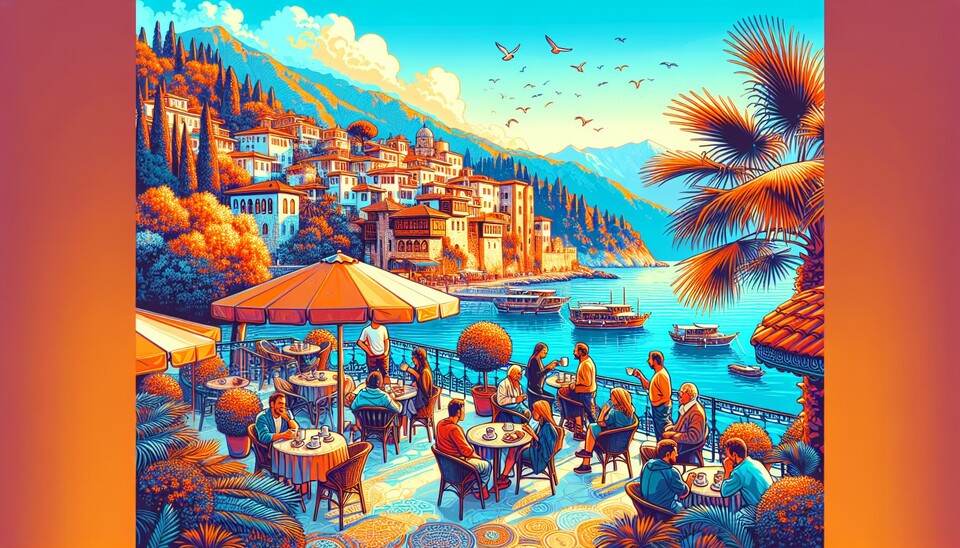 Discover Alanya's Best Budget Cafés for Turkish Coffee”>