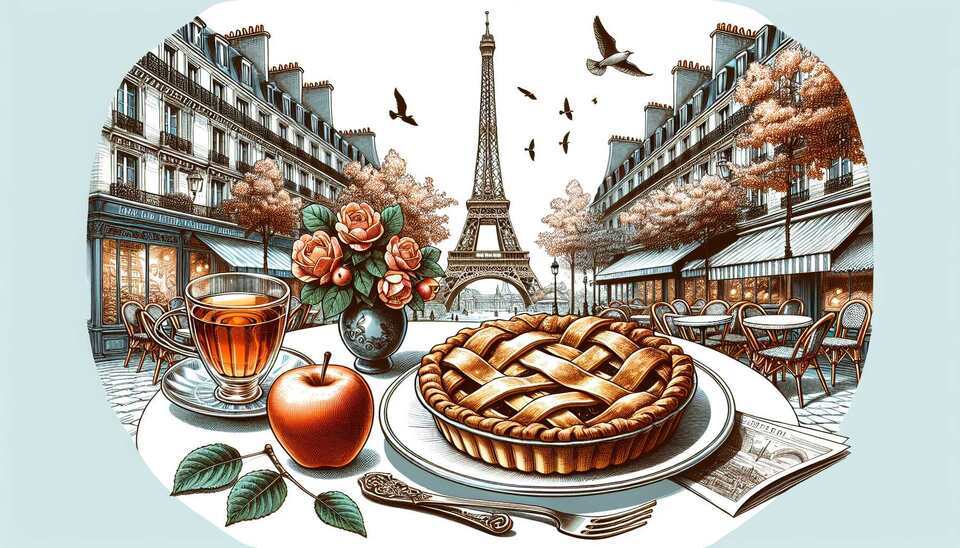 Délicieuses Tartes aux Pommes à Paris>