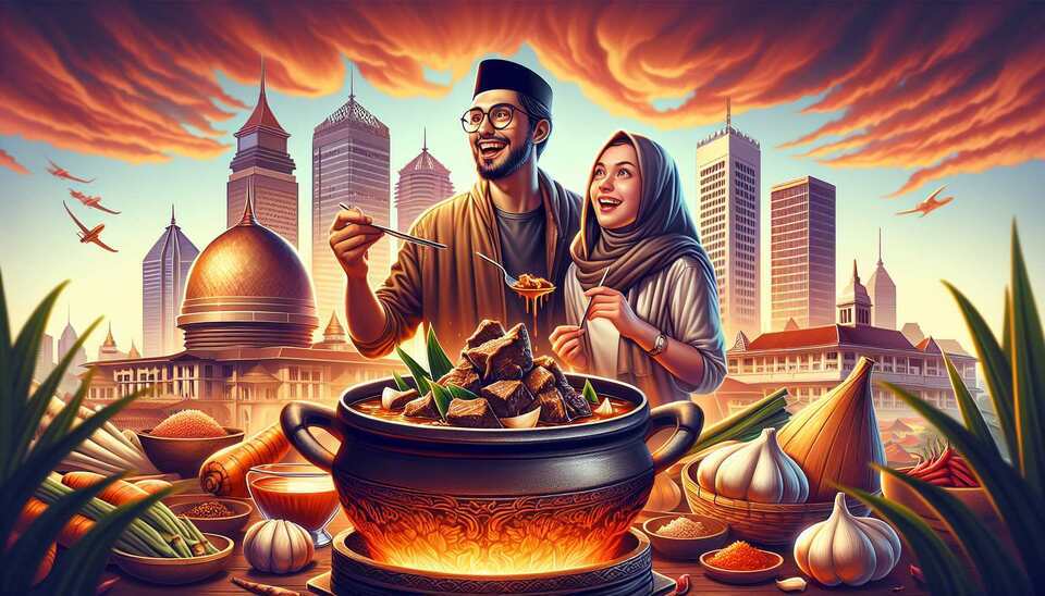Savor Authentic Rendang Delights in Jakarta>