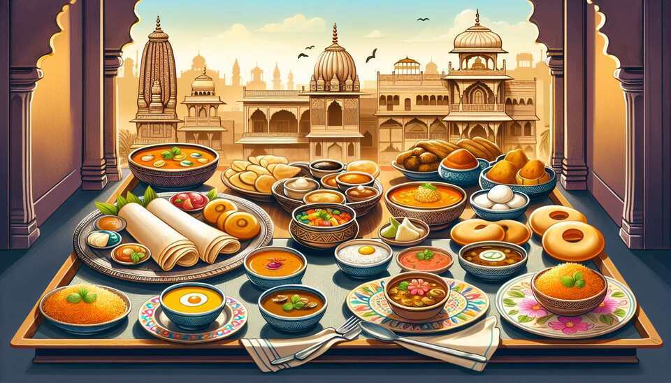 Taste the Best Breakfast and Lunch in India>