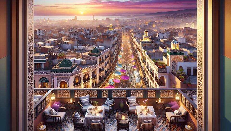 Découvrez des terrasses panoramiques à Casablanca>