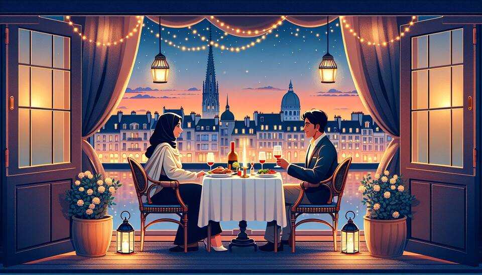 Découvrez des restaurants romantiques à Rennes>