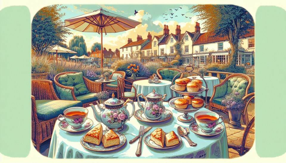 Charming Spots for Afternoon Tea in New Malden>