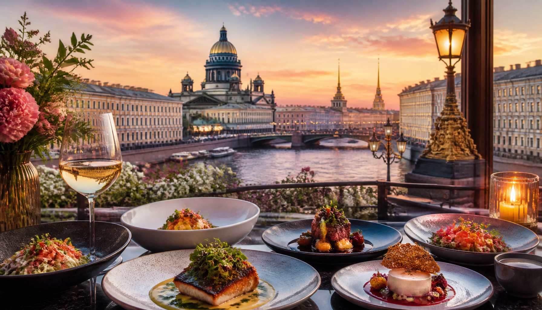 Рестораны Санкт-Петербурга: меню на любой вкус