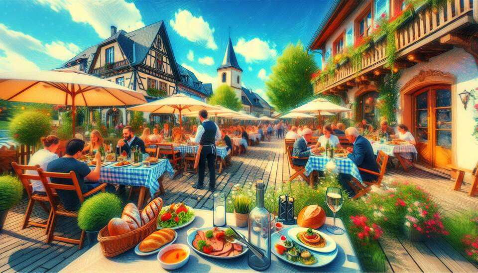 Entdecken Sie die besten Restaurants in Frankenthal für gutes Essen im Freien>