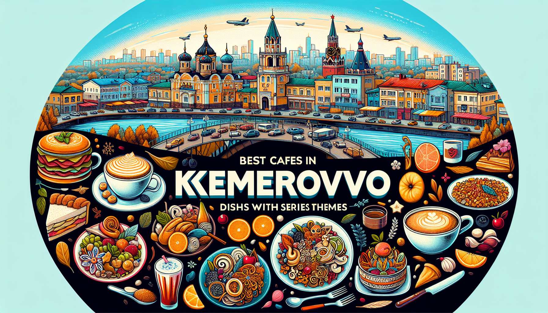 Лучшие кафе Кемерово: блюда с тематикой сериалов