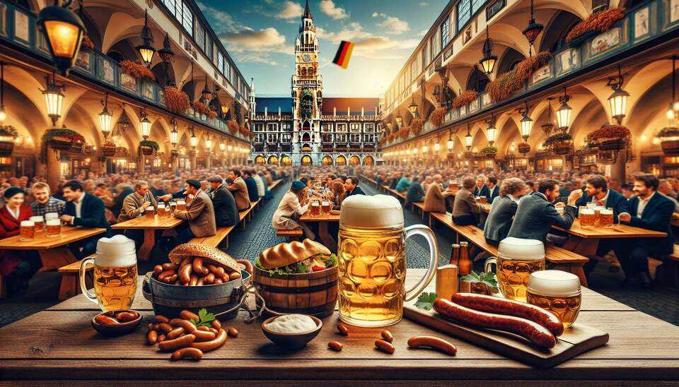 Entdecke urige Bierkeller und deutsche Küche in München>