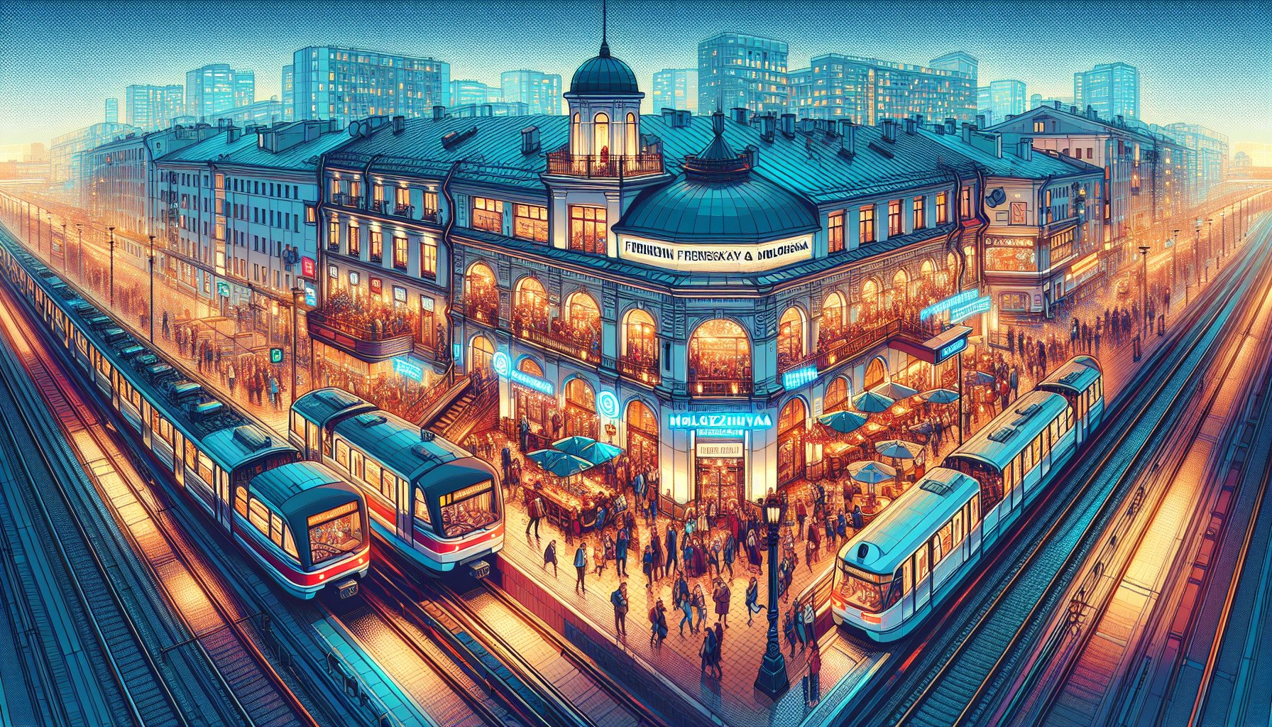 Лучшие бары у метро Фрунзенская и Молодежная