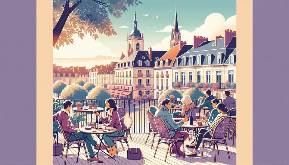 Détente et ambiance sur les terrasses de Nancy>