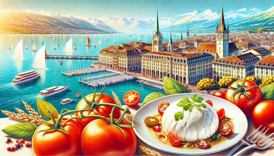 Discover Geneva's Best Tomato & Mozzarella Buffala Spots>