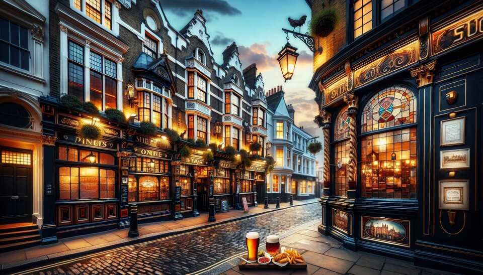 Top London Pubs & Bars Serving Delicious Pub Grub>