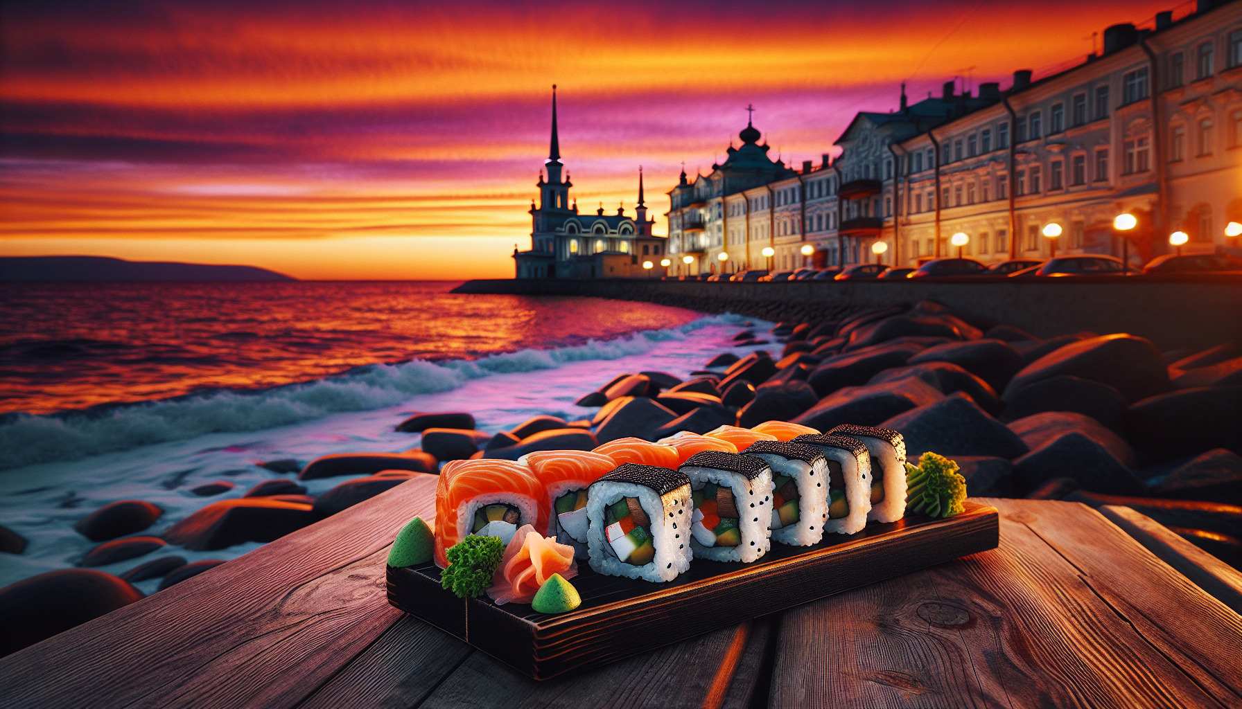 Вкусные роллы в Новороссийске: лучшие места!