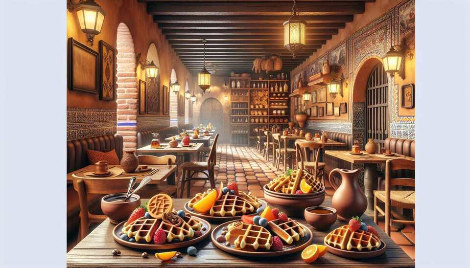 Savor Waffle Delights in Spain's Finest Eateries>