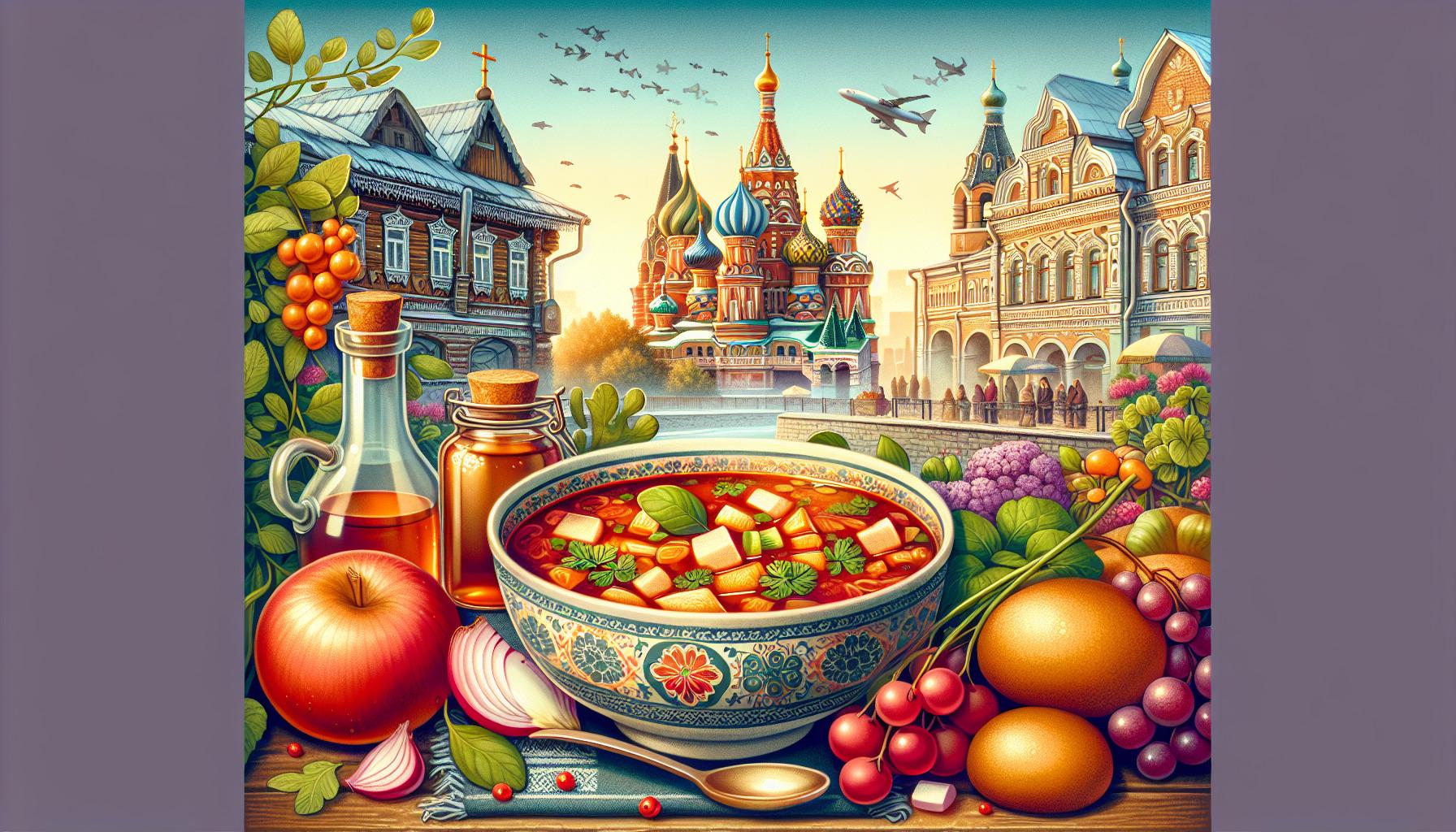 Вкусный борщ: лучшие места поблизости!
