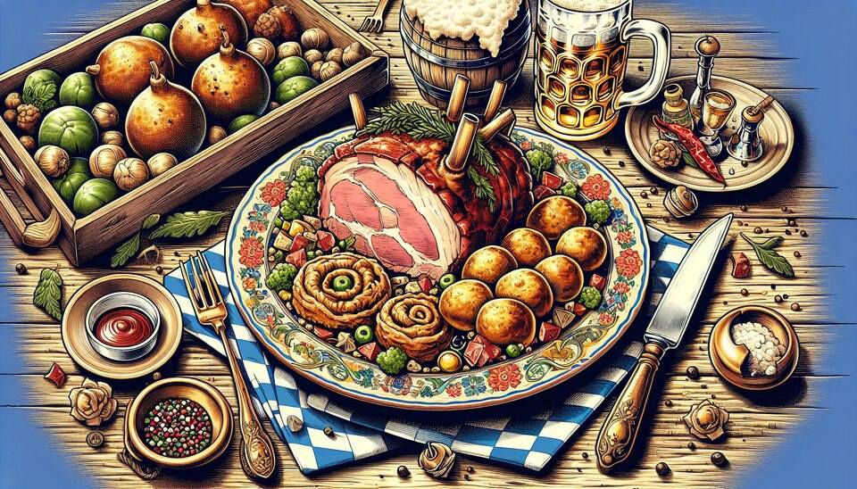 Entdecken Sie Kemptens Schweinebraten und Knödel!>