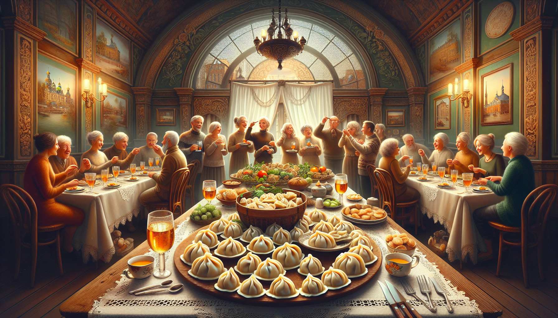 Вкусные пельмени и дегустация в Санкт-Петербурге