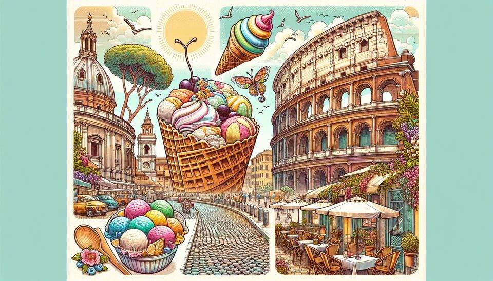 Scopri le Migliori Gelaterie di Roma>