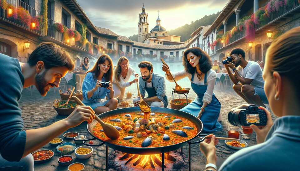 Experiencias Gastronómicas de Paella en Cangas>