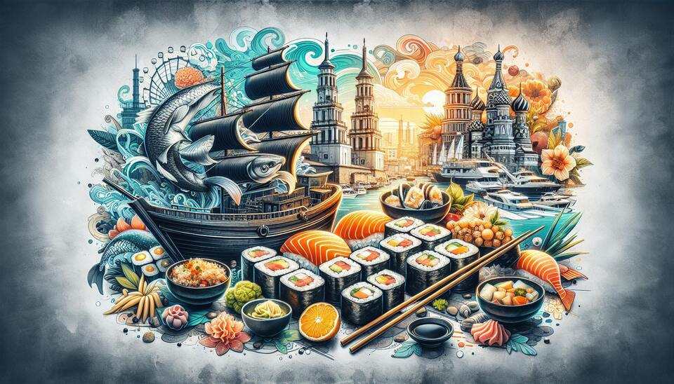 Лучшие рестораны Японской кухни в Одессе: роллы>