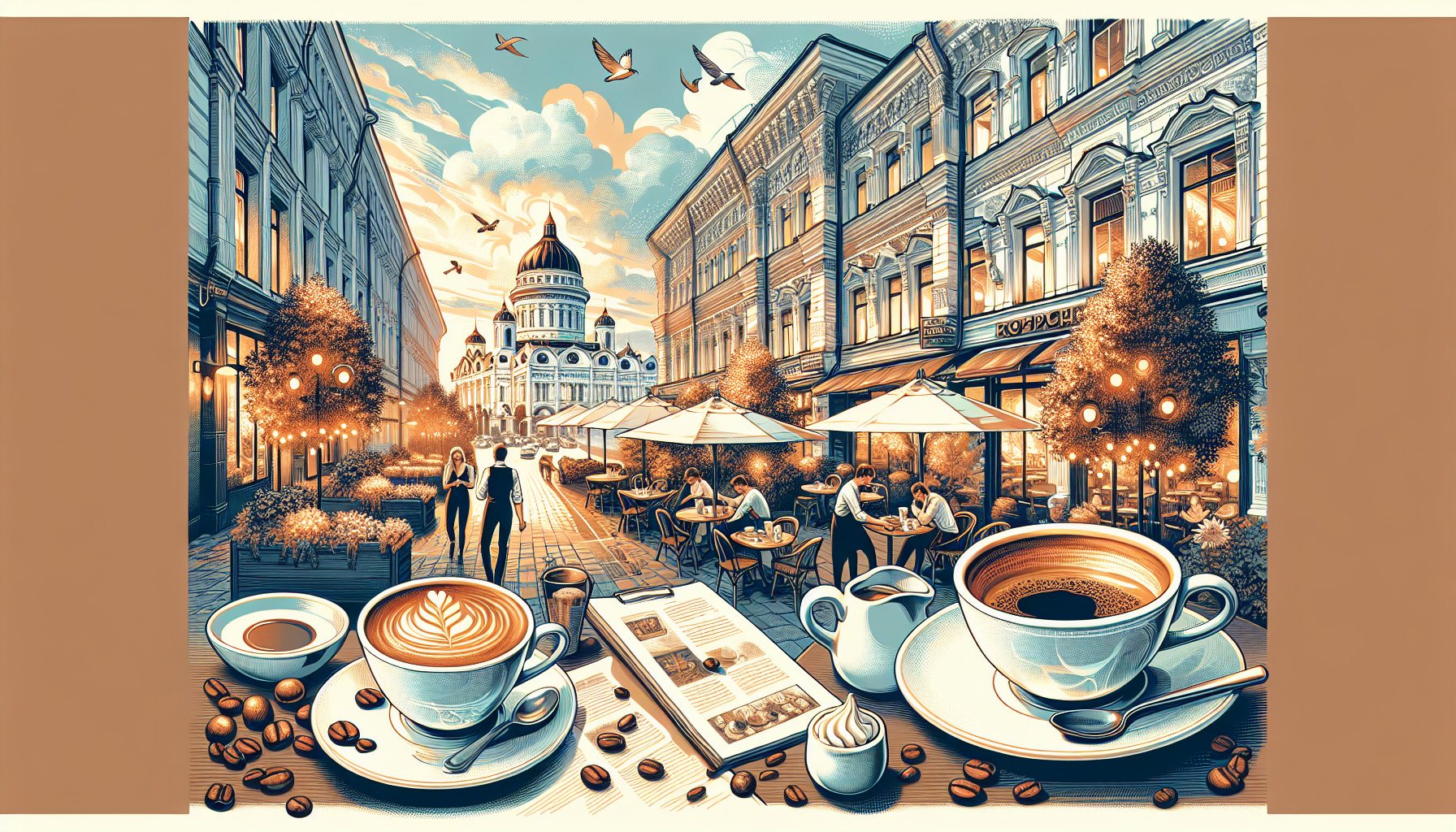 Лучшие кофейные заведения Москвы