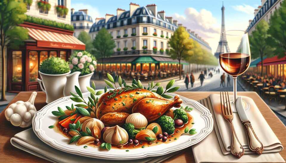 Dégustez le meilleur Coq au Vin à Paris!>