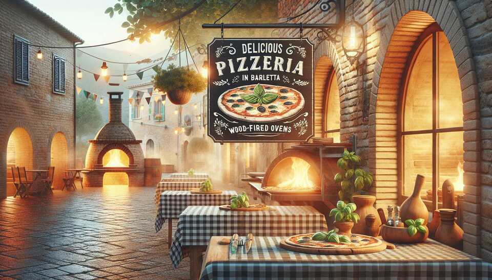 Deliziose Pizzerie a Barletta con Forno a Legna>