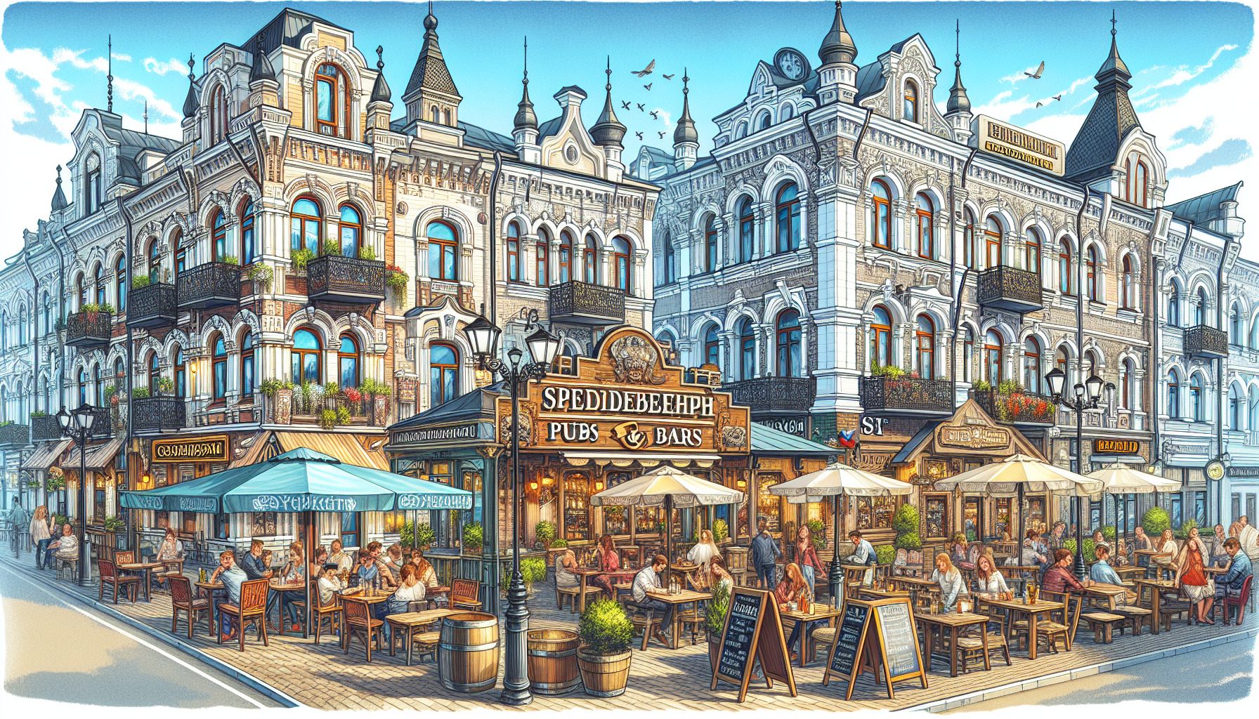 Превосходные пабы и бары Челябинска: пиво и кухня