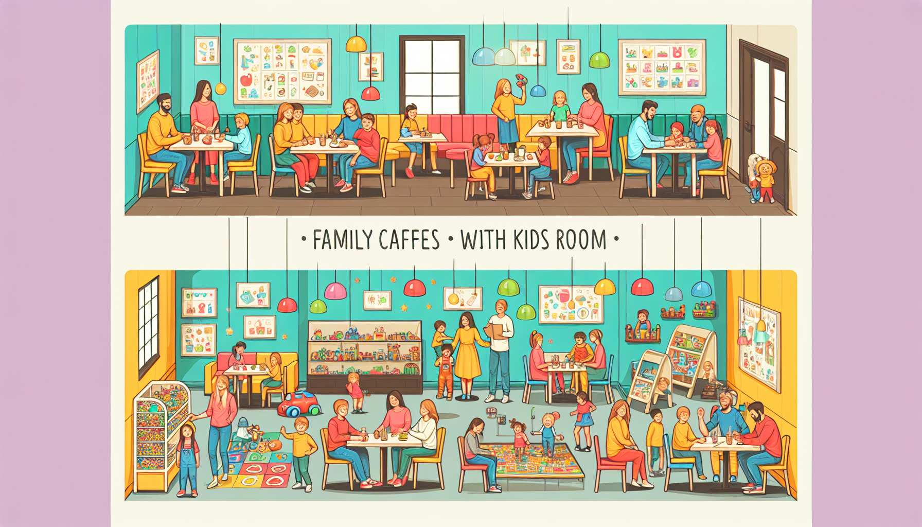 Семейные кафе в Смоленске с детскими комнатами