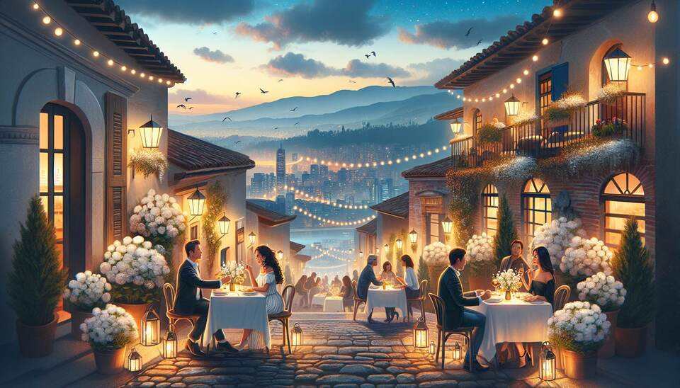 Restaurantes románticos en Bogotá que te enamorarán>