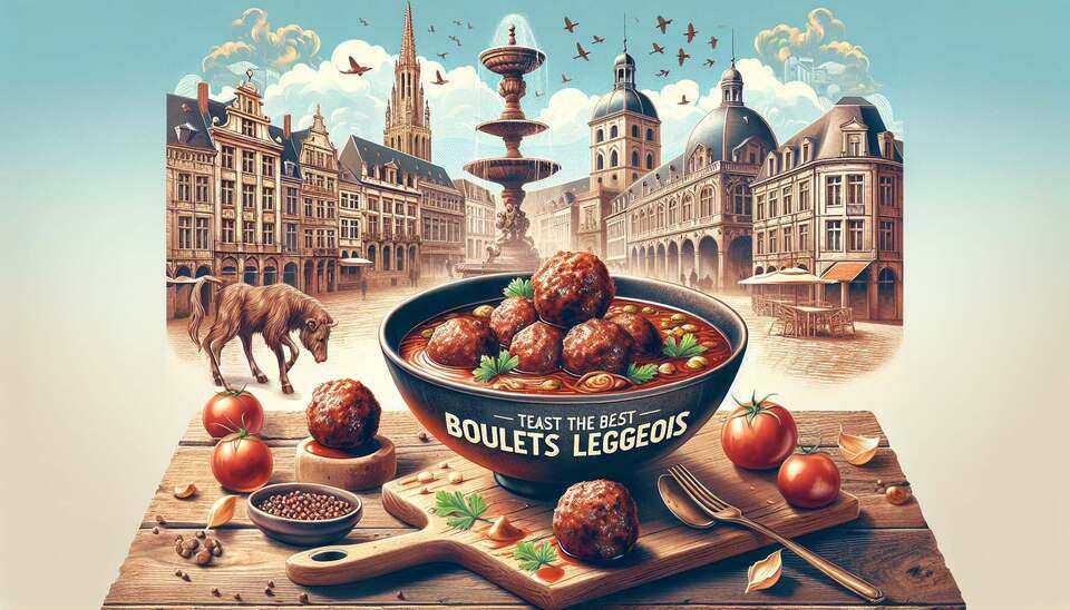 Dégustez les meilleurs boulets liégeois à Liège!>