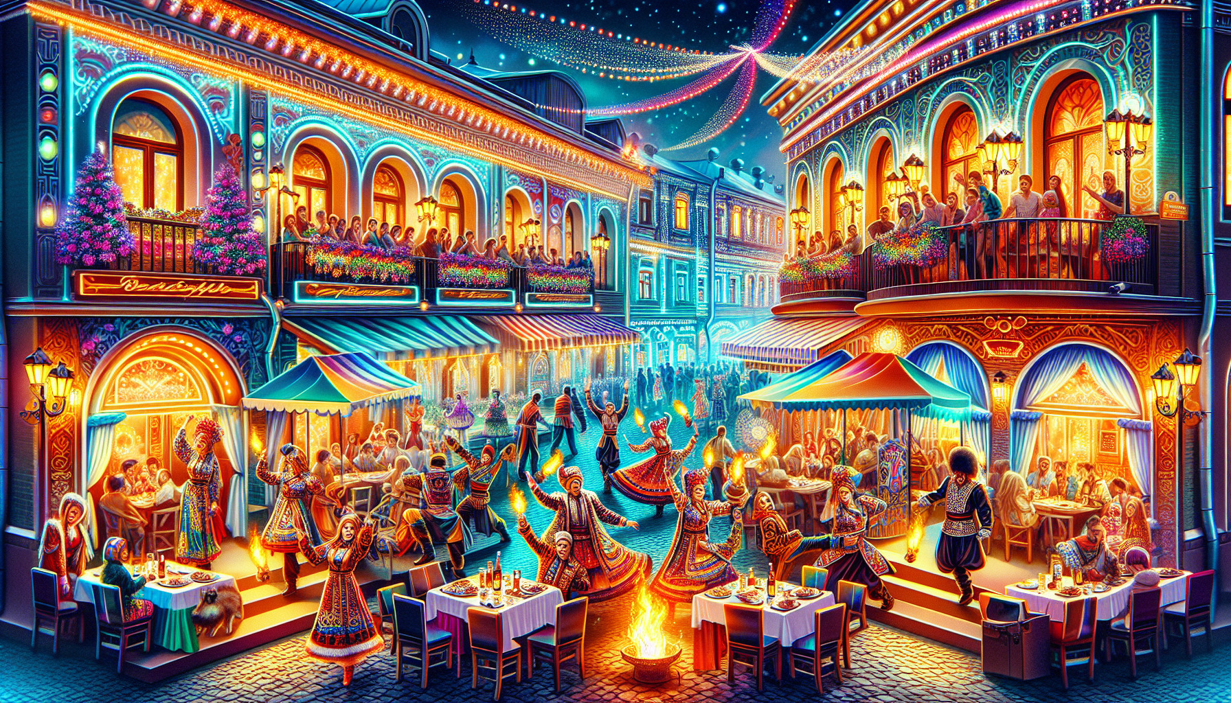 Развлекательные рестораны Оренбурга: танцы и шоу