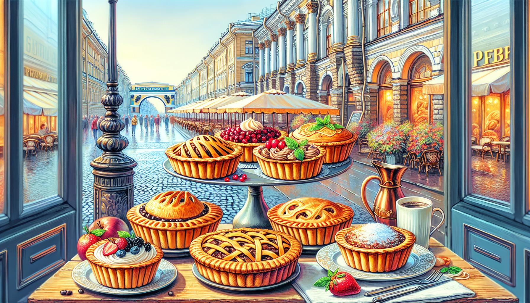 Вкусные пироги на Невском проспекте