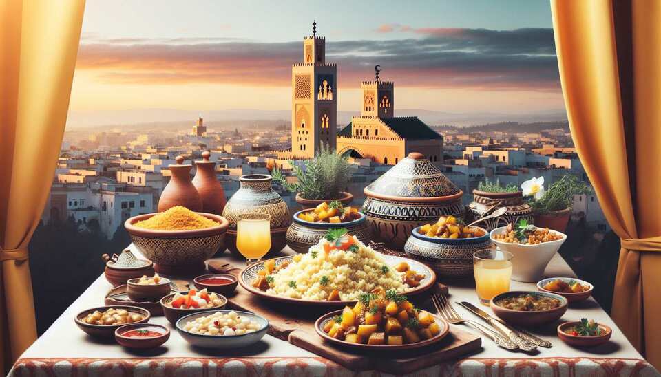Dînez à Rabat : Couscous à Petit Prix>