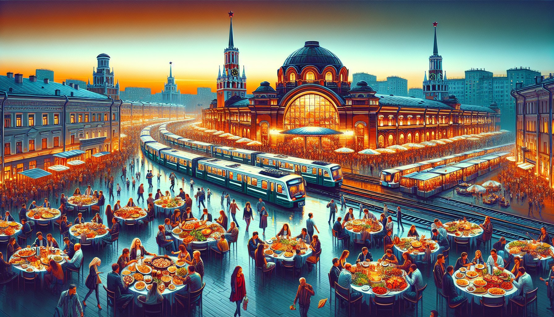Вкусные и сытные рестораны у метро Бауманская