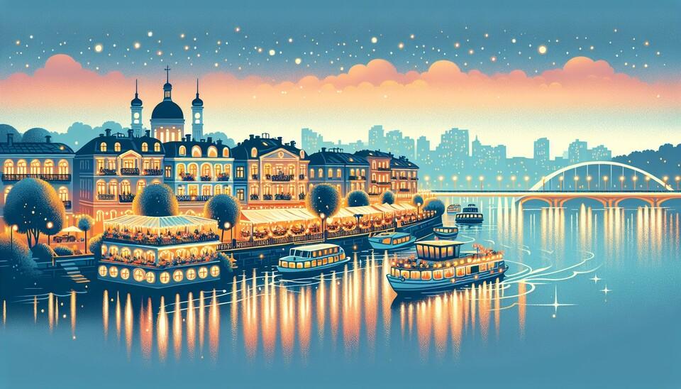 Вечерняя романтика: лучшие рестораны Днепра>