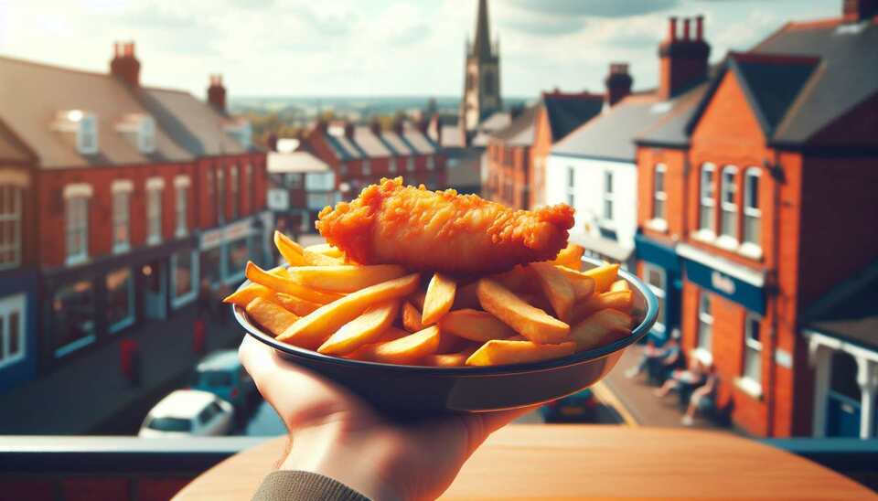 Delight in Crispy Fish & Chips in Leyland>