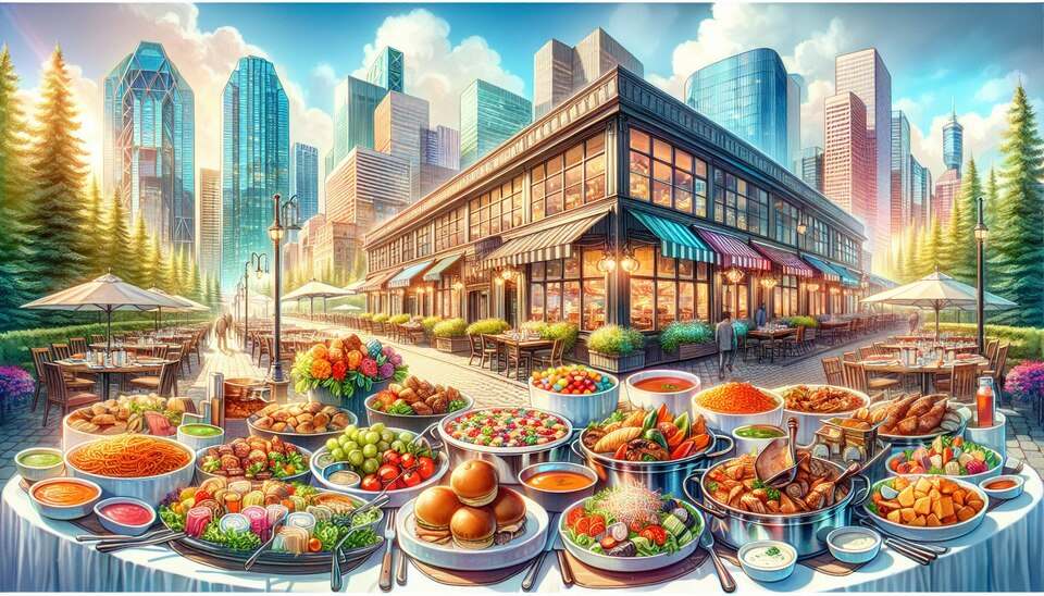 Delight in Calgary's Top Lunch Buffets>