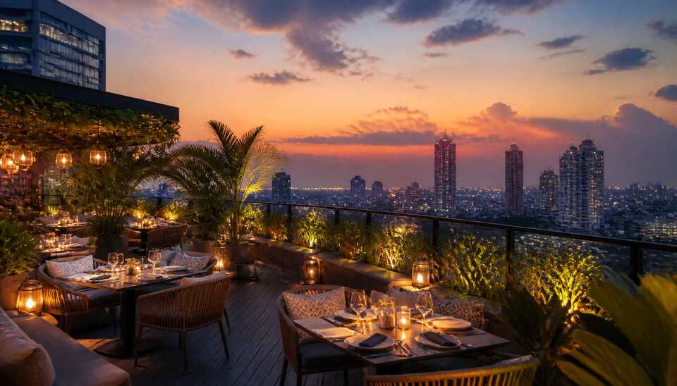 Bengaluru’s Stunning Rooftop Ambiance Restaurants>