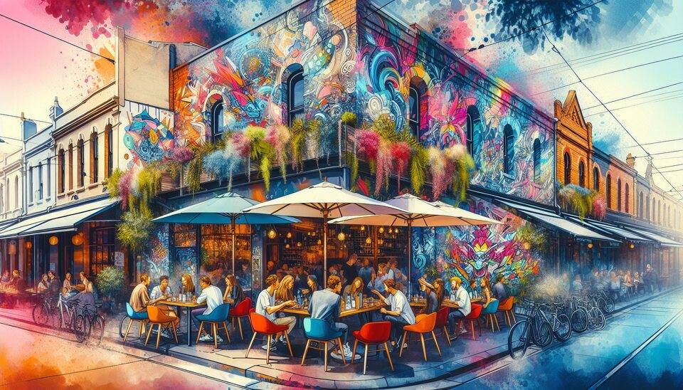 Top Melbourne Eateries: Street Art & Interiors Delight>