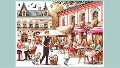 Кафе в Москве с детским меню для семейных встреч