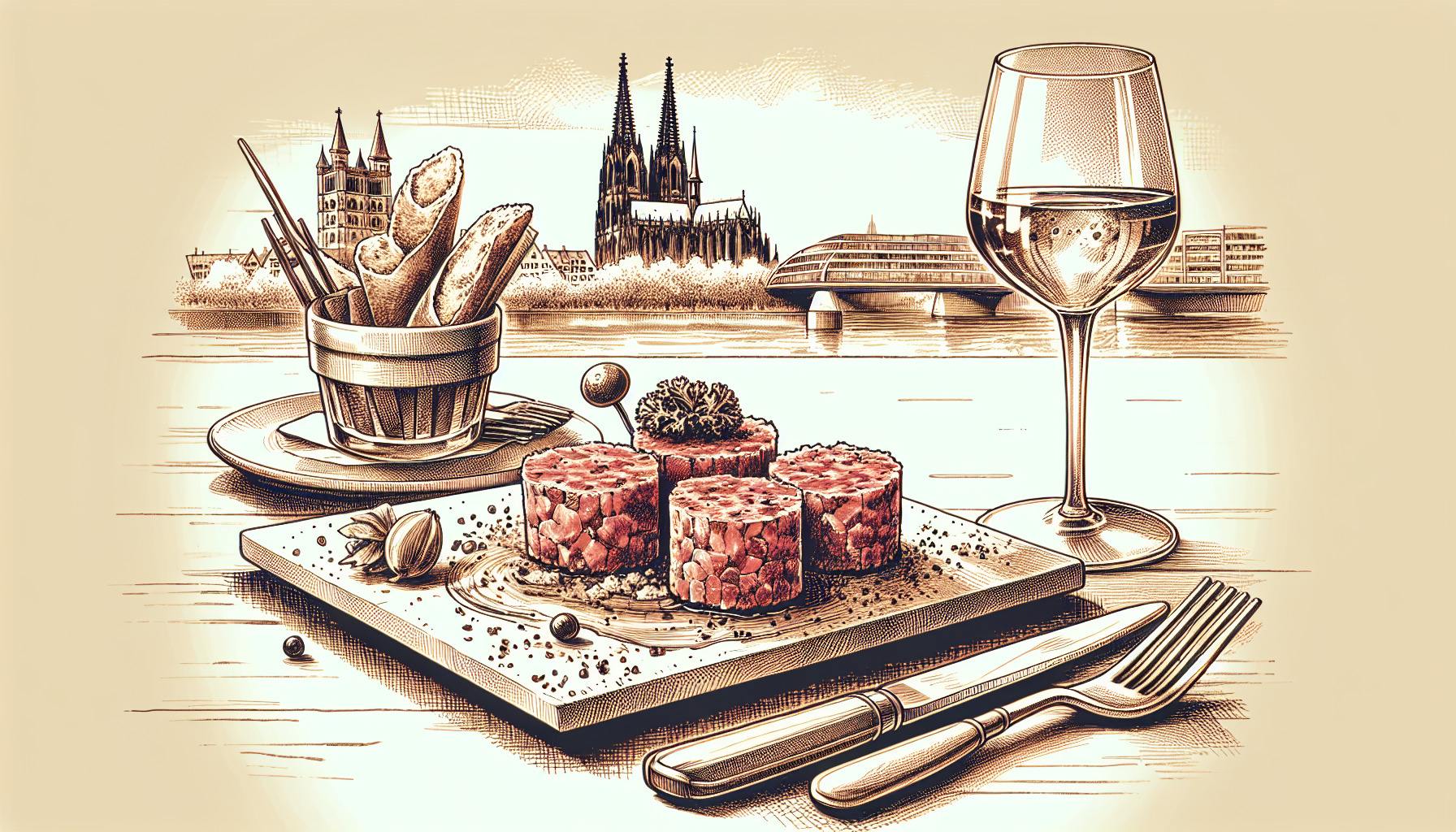 Вкусные рестораны Кёльна: говядина и тартар