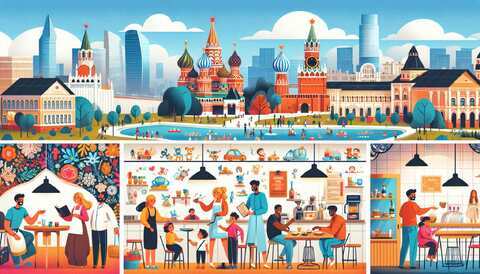 Подборка кафе в Москве с детским меню